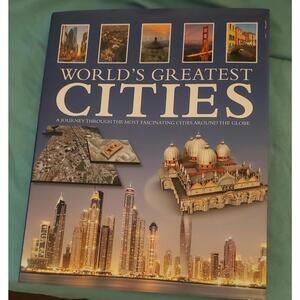 World's Greatest Cities Book hardcover